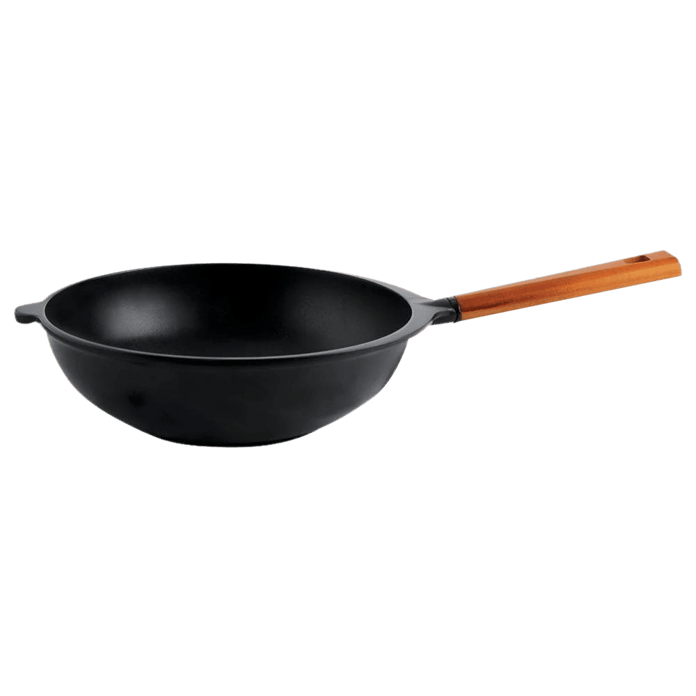 Buy Wonderchef Caesar 28 cm Wok (63151591, Black) Online - Croma